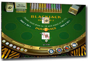 Count on a fun online game with Casino Blackjack. Play for free online