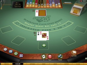 super fun 21 blackjack table