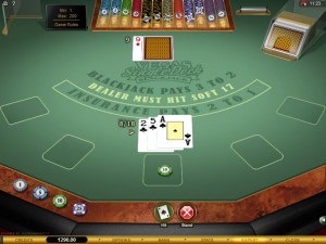 vegas single deck blackjack