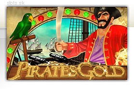 pirate's gold slot logo