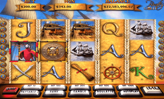 pirate's gold slot
